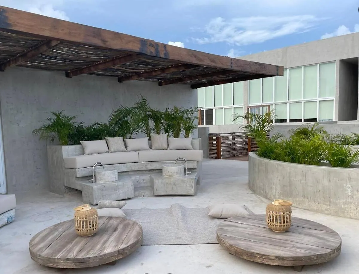 New Villa With Bathtub And Jacuzzi Tulum Appartamento